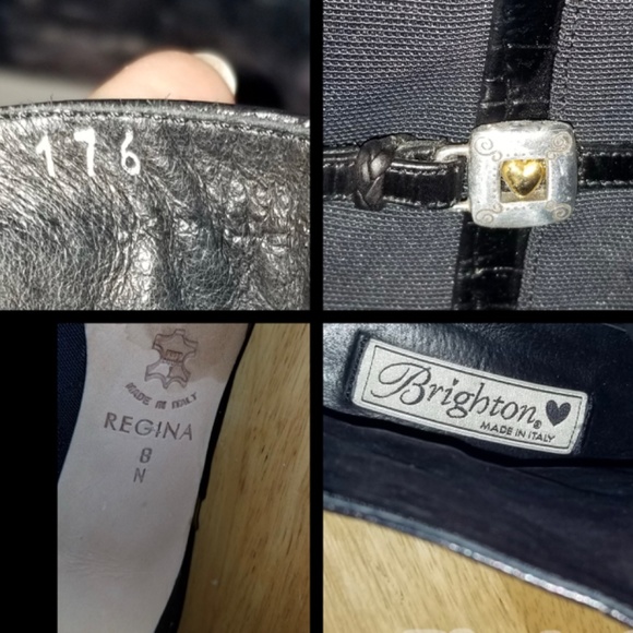 Brighton Regina 176 Black fabric ankle boot - Picture 6 of 16